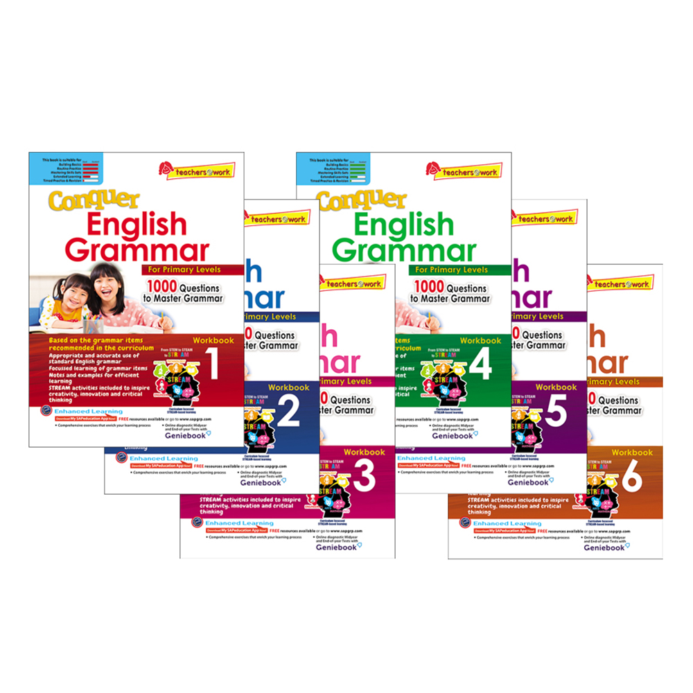 Conquer English Grammar For Primary Levels OX KIDS