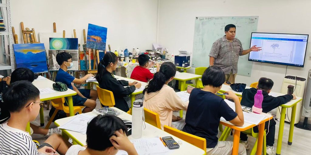 Classroom image of the Oxkids Tampines centre