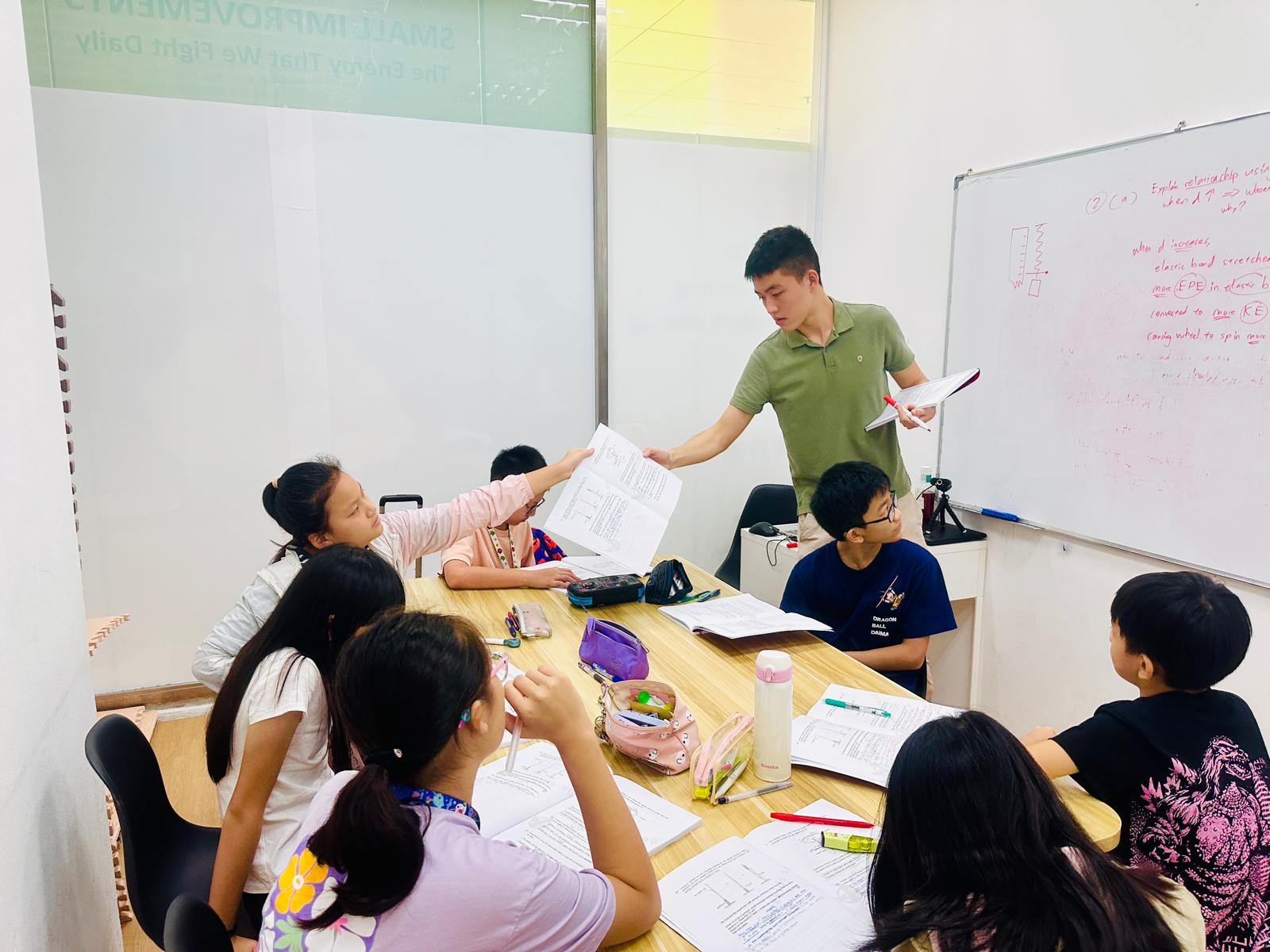 Image of tuition class in Oxkids Learning Centre